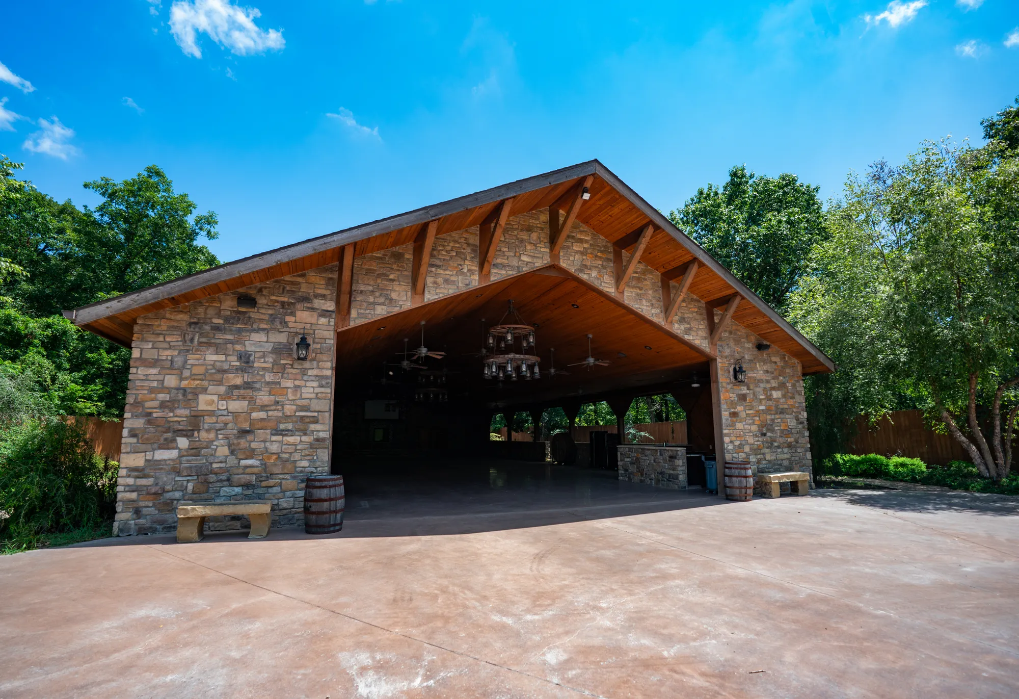 The boardroom in the woods